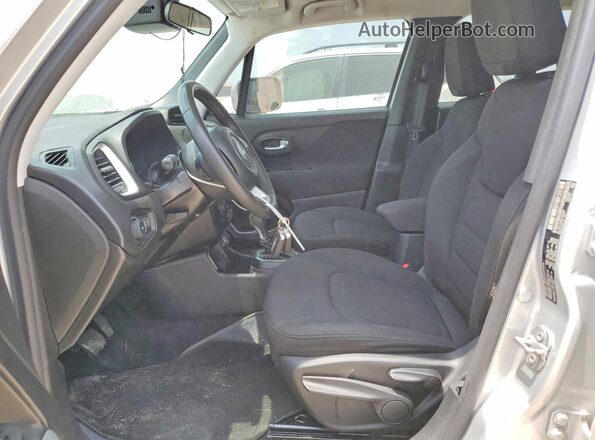 ZACCJABB6JPJ09148 2018 JEEP RENEGADE Silver Widok wnętrza z przodu