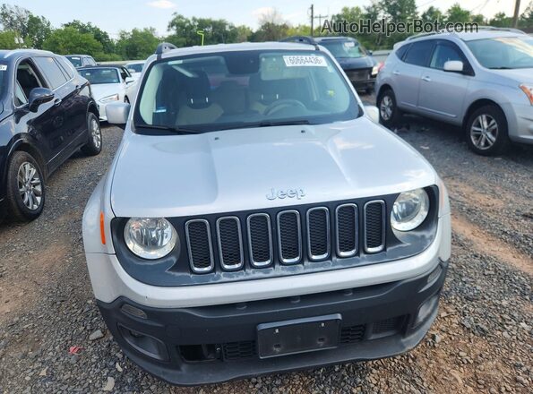 ZACCJABB7HPE99898 2017 JEEP RENEGADE Серебряный Вид спереди