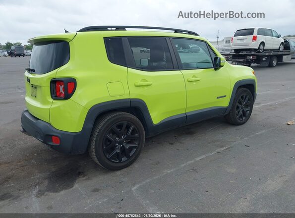 ZACCJABB7HPF70758 2017 JEEP RENEGADE Зеленый Задняя правая четверть