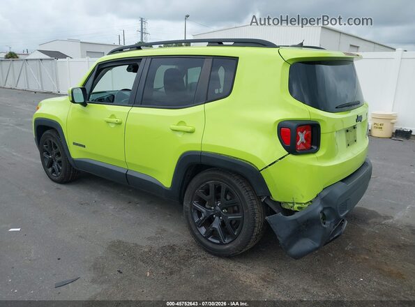 ZACCJABB7HPF70758 2017 JEEP RENEGADE Зеленый Задняя левая четверть