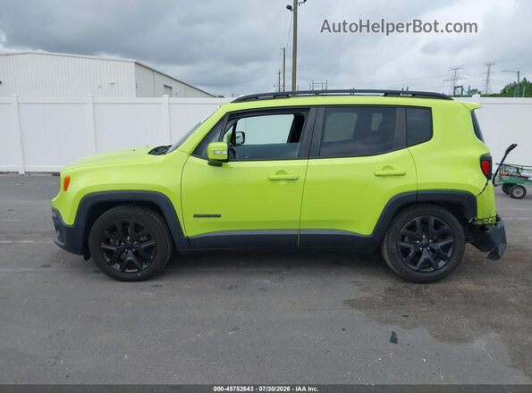 ZACCJABB7HPF70758 2017 JEEP RENEGADE Зеленый Панорамный вид салона 360°