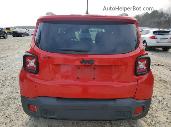 ZACCJABB7HPG01362 2017 JEEP RENEGADE Red Հետևի տեսք