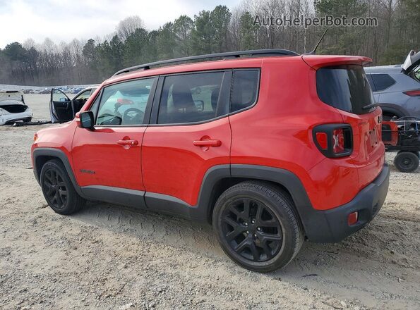 ZACCJABB7HPG01362 2017 JEEP RENEGADE Red Հետևի ձախ
