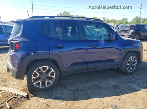 ZACCJABB7JPJ06257 2018 JEEP RENEGADE Blue Rear right