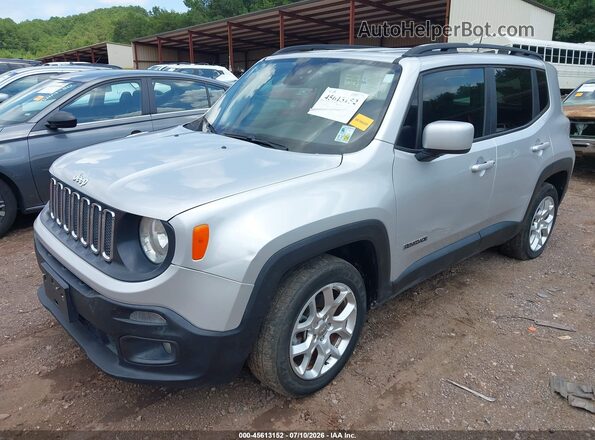 ZACCJABB7JPJ20983 2018 JEEP RENEGADE Серебряный Передняя левая четверть