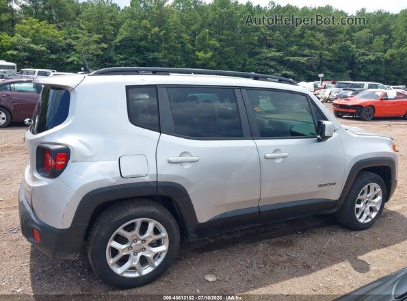 ZACCJABB7JPJ20983 2018 JEEP RENEGADE Серебряный Вид задней части салона