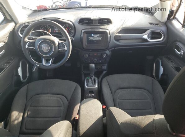 ZACCJABB7JPJ55619 2018 JEEP RENEGADE White Dashboard view