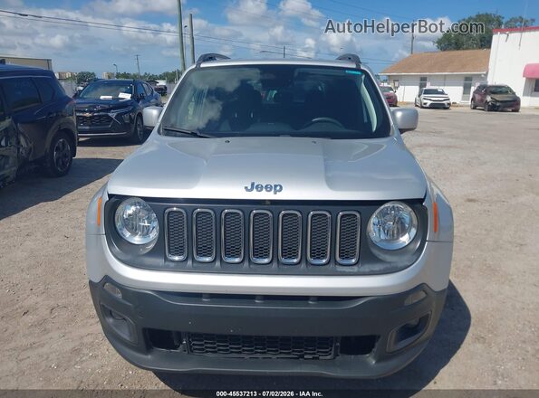 ZACCJABB8JPH27607 2018 JEEP RENEGADE Silver Vista del cuadro de instrumentos