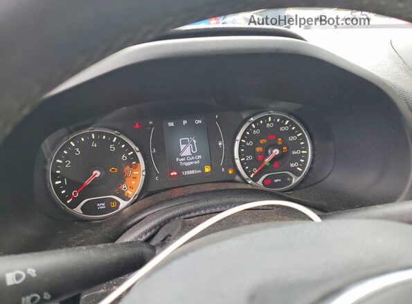 ZACCJABB8JPH83644 2018 JEEP RENEGADE Silver Vista del cuadro de instrumentos