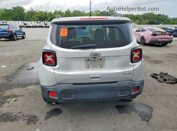 ZACCJABB8JPH83644 2018 JEEP RENEGADE Silver Vista trasera