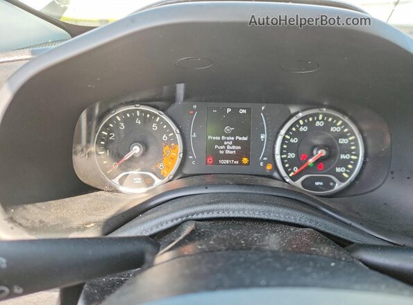 ZACCJABB9HPF15633 2017 JEEP RENEGADE White Instrument cluster view