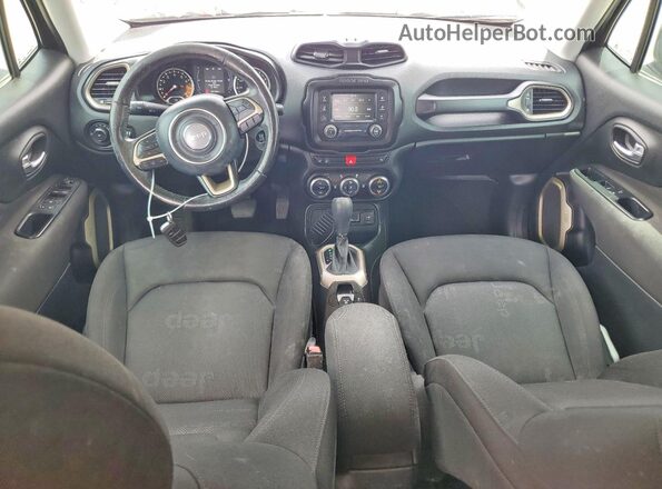 ZACCJABB9HPF47272 2017 JEEP RENEGADE Black წინა პანელის ხედი