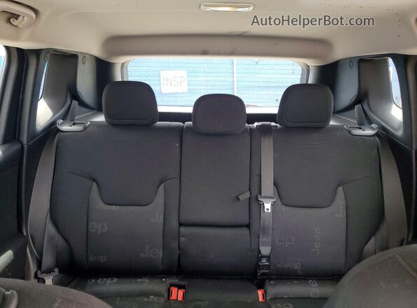 ZACCJABB9HPF47272 2017 JEEP RENEGADE Black უკანა სავარძლების ხედი