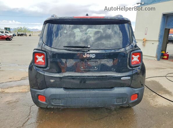 ZACCJABB9HPF47272 2017 JEEP RENEGADE Black უკანა ხედი