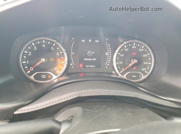 ZACCJABB9HPF47272 2017 JEEP RENEGADE Black ხელსაწყოთა პანელის ხედი