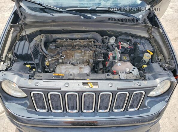 ZACCJABB9HPF47272 2017 JEEP RENEGADE Black ძრავის განყოფილების ხედი