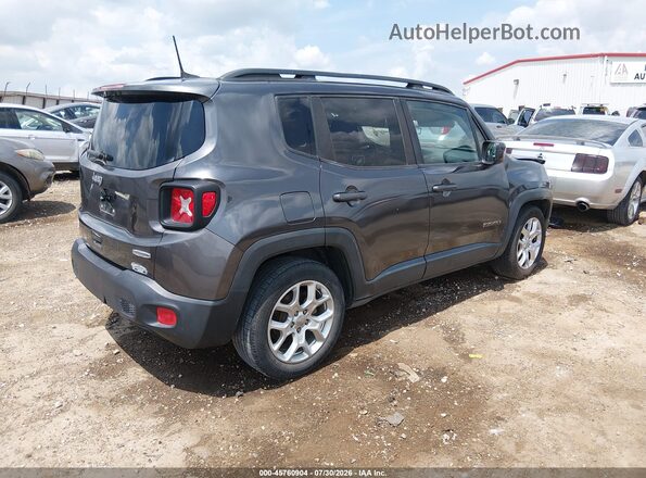 ZACCJABB9JPH88397 2018 JEEP RENEGADE Gray Задня права чверть