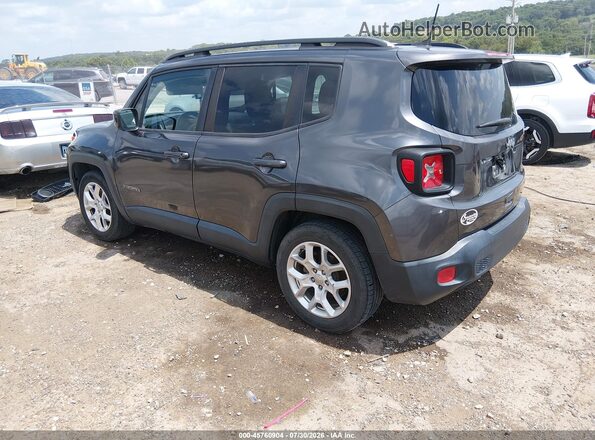 ZACCJABB9JPH88397 2018 JEEP RENEGADE Gray Задня ліва чверть