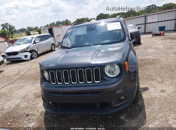 ZACCJABB9JPH88397 2018 JEEP RENEGADE Gray Вид щитка приладів