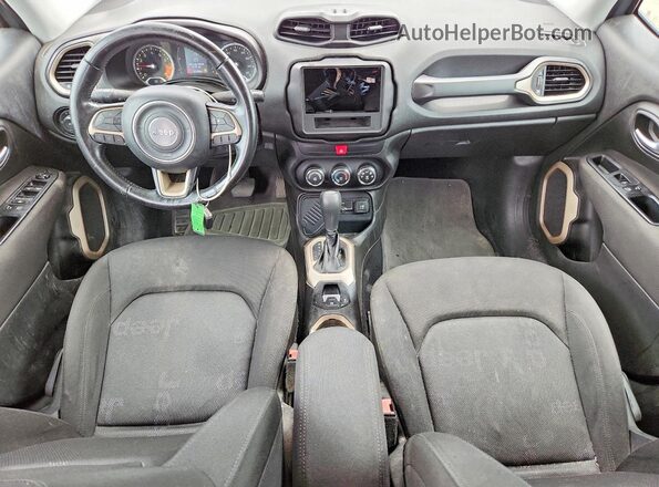 ZACCJABBXHPE90225 2017 JEEP RENEGADE Blue Dashboard view