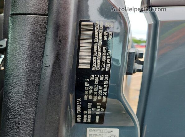 ZACCJABBXHPE90225 2017 JEEP RENEGADE Blue VIN sticker view