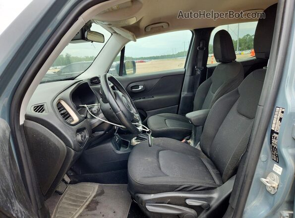ZACCJABBXHPE90225 2017 JEEP RENEGADE Blue Front interior view