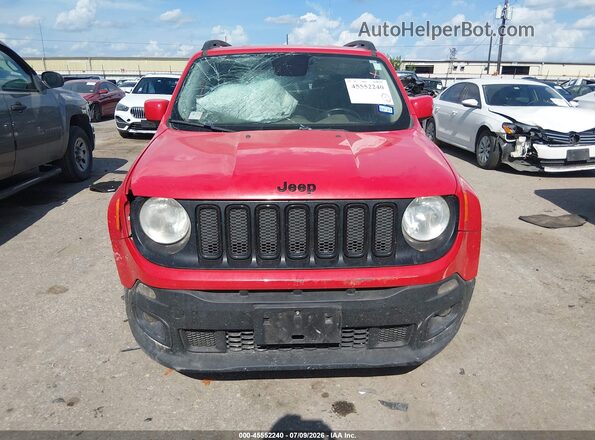 ZACCJABBXHPF01949 2017 JEEP RENEGADE Красный Вид щитка приборов