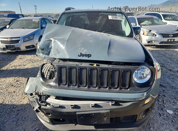 ZACCJABBXHPF94083 2017 JEEP RENEGADE Gray Դիմացի տեսք