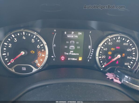 ZACCJABBXJPH63119 2018 JEEP RENEGADE White Հետևի նստատեղերի տեսք