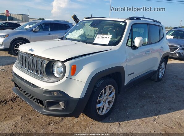 ZACCJABBXJPH63119 2018 JEEP RENEGADE White Առջևի ձախ երեք քառորդ տեսարան