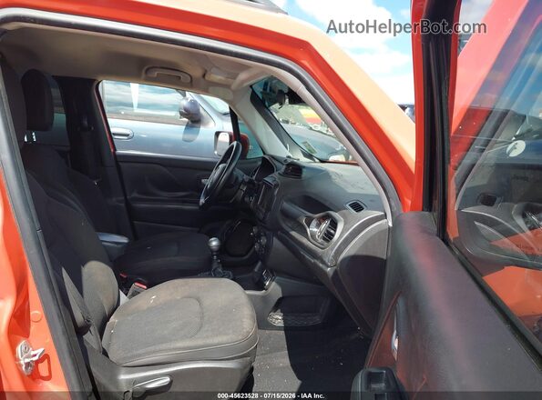 ZACCJABHXJPH23451 2018 JEEP RENEGADE Orange წინა სალონის ხედი