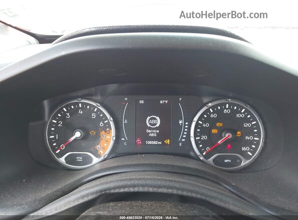 ZACCJABHXJPH23451 2018 JEEP RENEGADE Orange უკანა სავარძლების ხედი