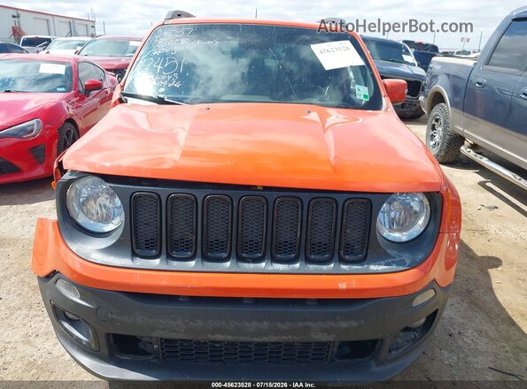 ZACCJABHXJPH23451 2018 JEEP RENEGADE Orange ხელსაწყოთა პანელის ხედი
