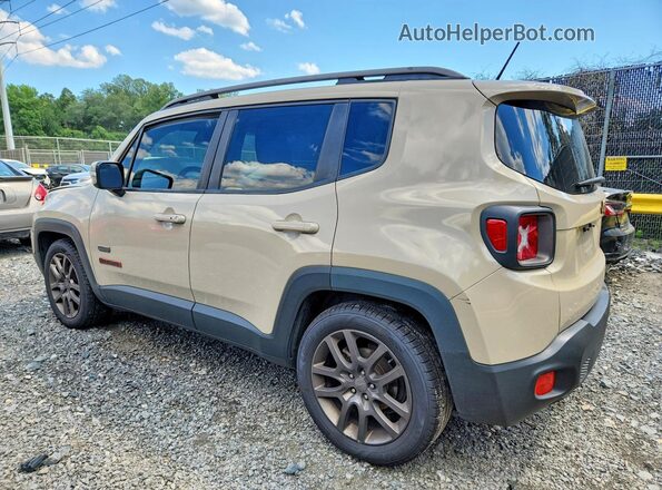 ZACCJABT0GPC62015 2016 JEEP RENEGADE Tan Հետևի ձախ