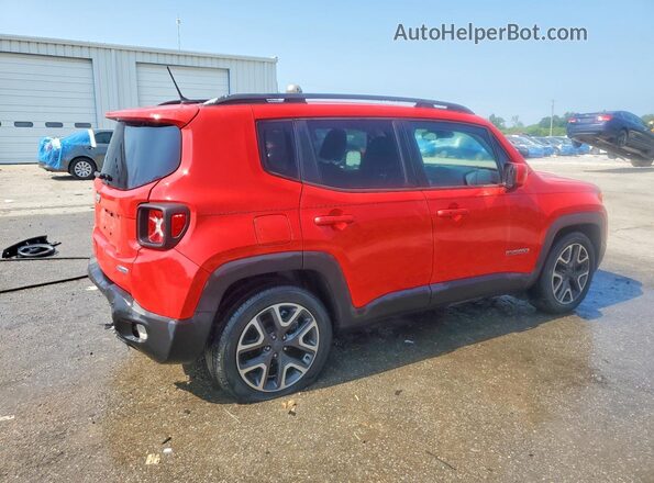 ZACCJABT0GPE14147 2016 JEEP RENEGADE Red უკანა მარჯვენა