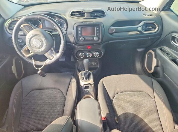 ZACCJABT1GPE31474 2016 JEEP RENEGADE Gray Առջևի վահանակի տեսք