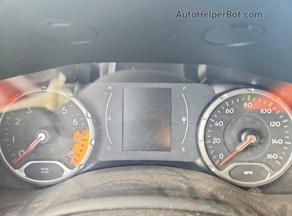 ZACCJABT1GPE31474 2016 JEEP RENEGADE Gray Սարքավորումների վահանակի տեսք