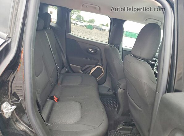 ZACCJABT2GPE36585 2016 JEEP RENEGADE Black Rear seats view