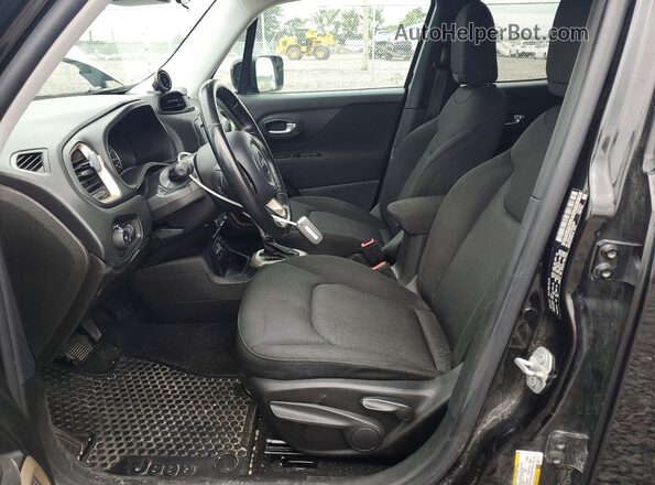 ZACCJABT2GPE36585 2016 JEEP RENEGADE Black Front interior view