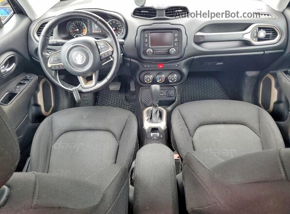 ZACCJABT2GPE36585 2016 JEEP RENEGADE Black Dashboard view