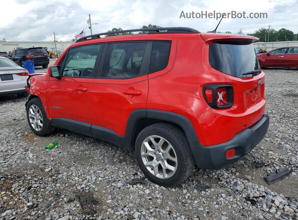 ZACCJABT6GPD64161 2016 JEEP RENEGADE Red უკანა მარცხენა