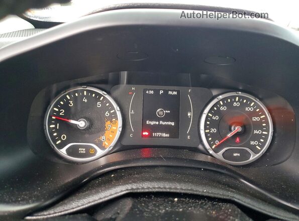 ZACCJABT6GPD64161 2016 JEEP RENEGADE Red ხელსაწყოთა პანელის ხედი