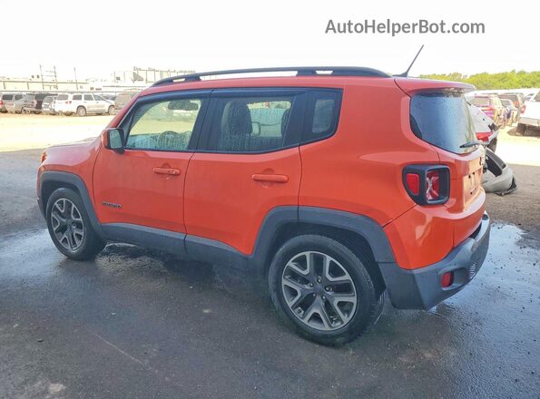 ZACCJABT6GPE18316 2016 JEEP RENEGADE Orange უკანა მარცხენა