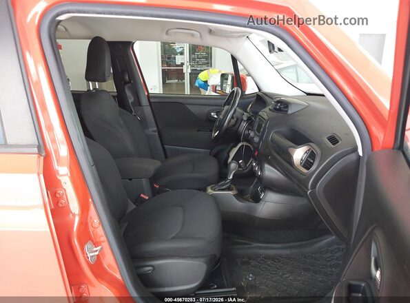 ZACCJABT7GPC54848 2016 JEEP RENEGADE Orange წინა სალონის ხედი