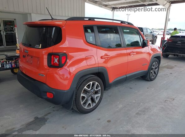 ZACCJABT7GPC54848 2016 JEEP RENEGADE Orange უკანა მარჯვენა