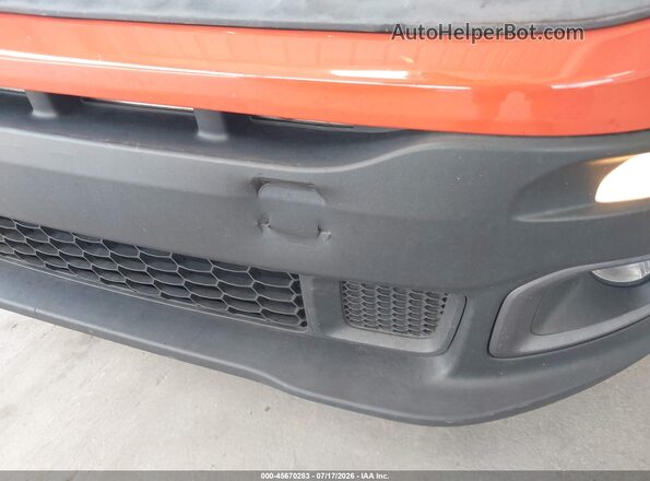 ZACCJABT7GPC54848 2016 JEEP RENEGADE Orange წინა ხედი