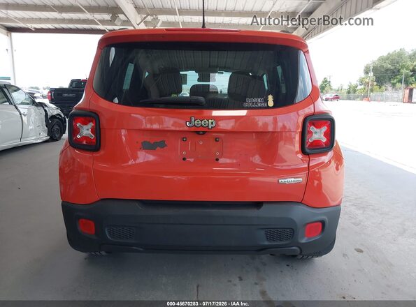 ZACCJABT7GPC54848 2016 JEEP RENEGADE Orange 
