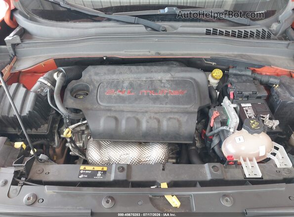 ZACCJABT7GPC54848 2016 JEEP RENEGADE Orange უკანა ხედი