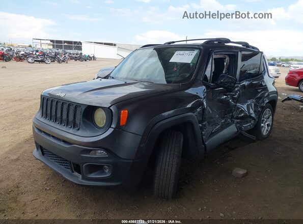 ZACCJABT7GPE34847 2016 JEEP RENEGADE Gray Front left