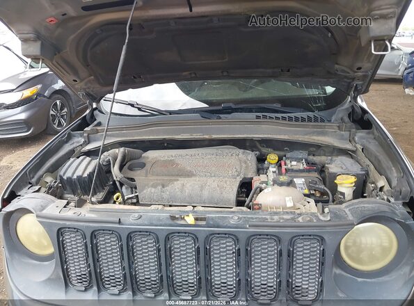 ZACCJABT7GPE34847 2016 JEEP RENEGADE Gray Rear view